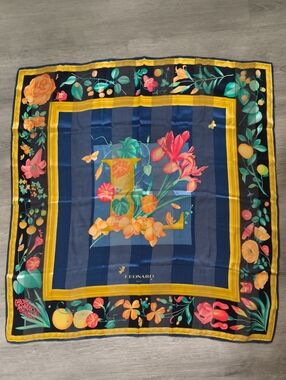 Leonard Paris Silk Scarf